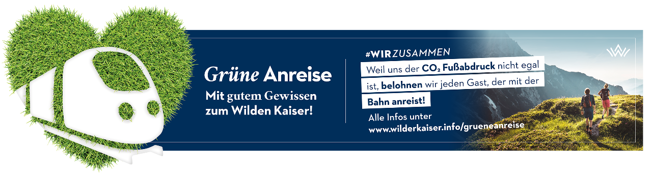 wilder kaiser gruene anreise